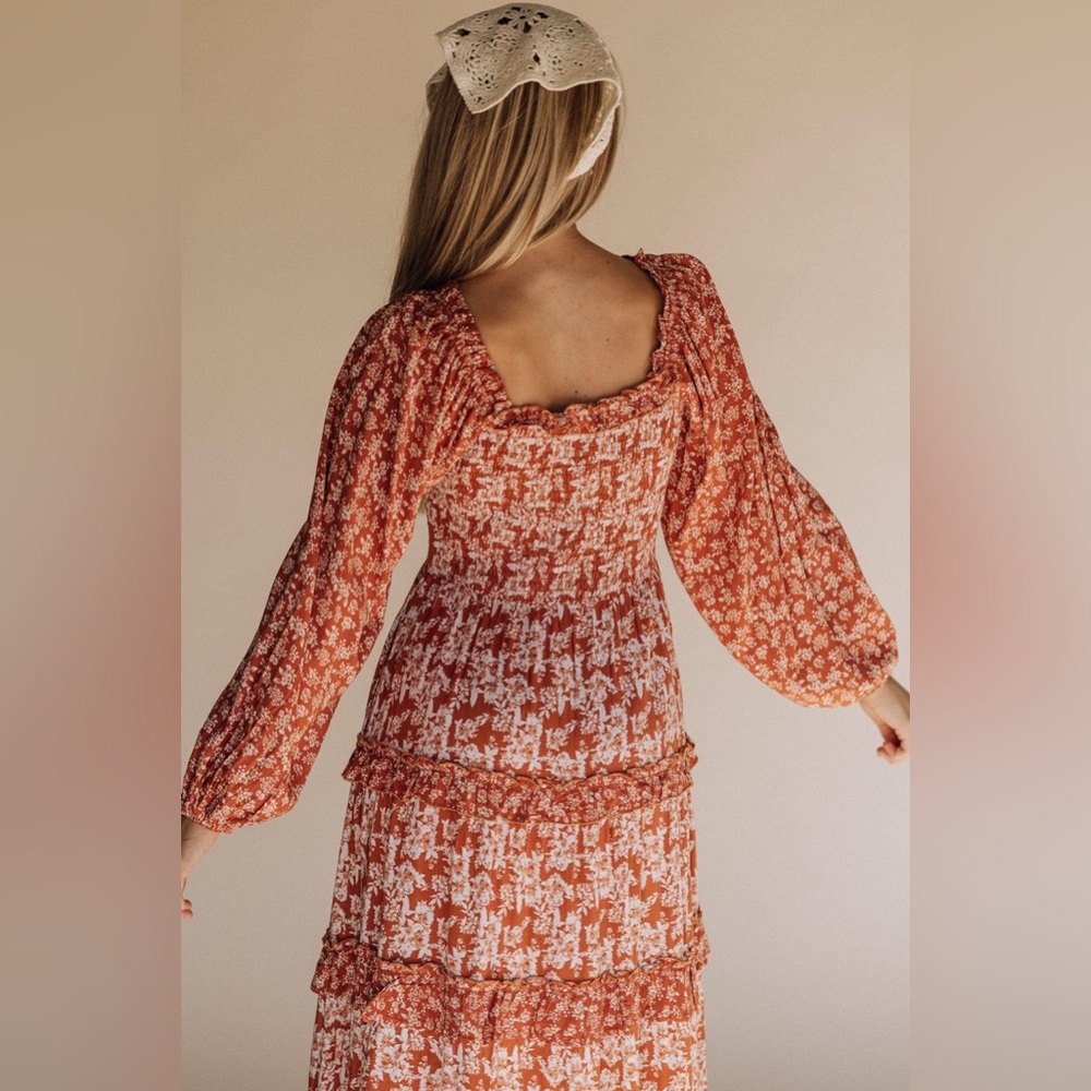Brynna Boho Floral Dress - Picture 4 of 7